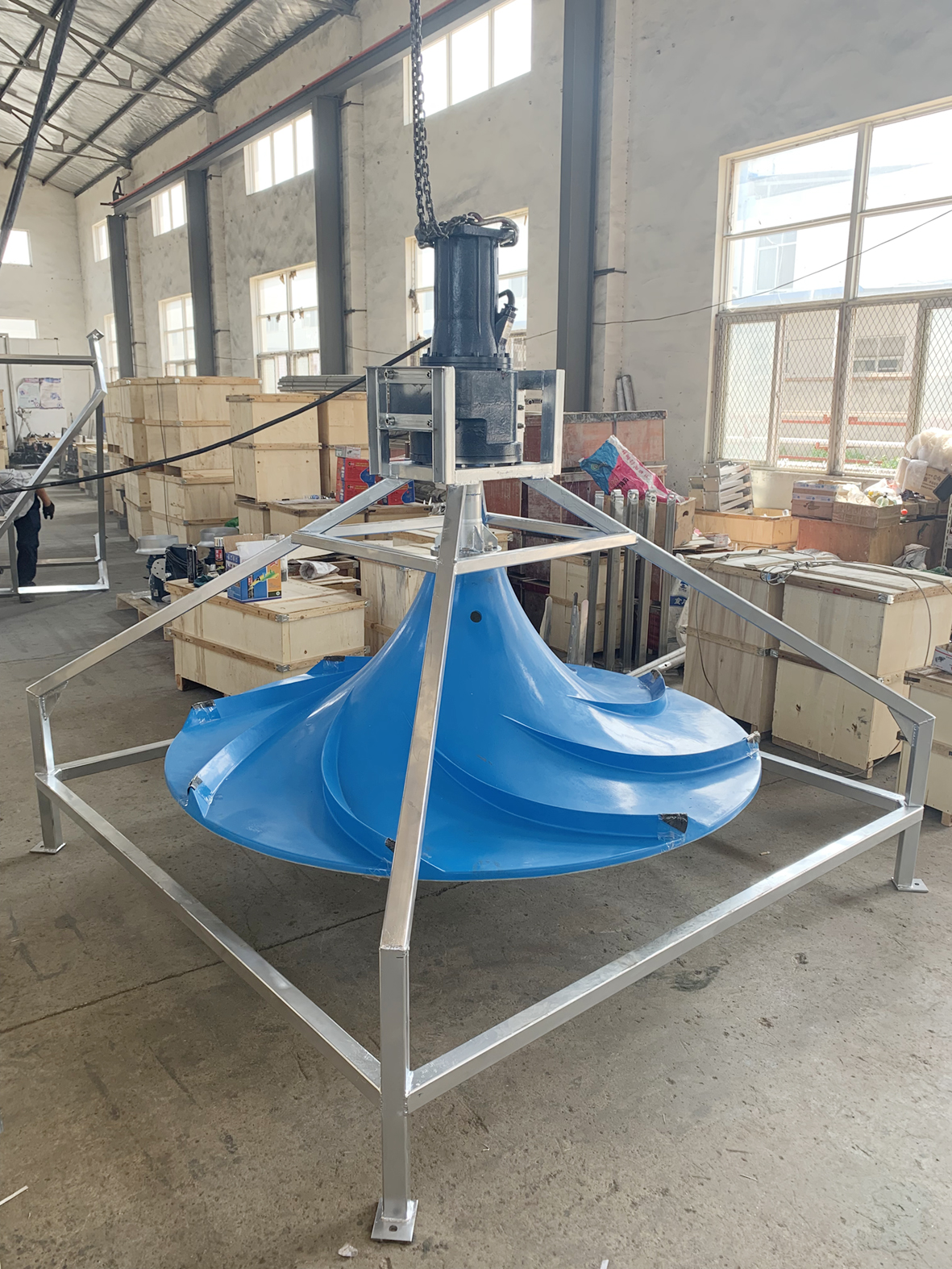 潛水雙曲面攪拌機與其它攪拌設備相比，優(yōu)勢在哪里？ | 南京藍寶石環(huán)保